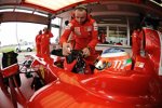 Mirko Bortolotti beim Test in Fiorano