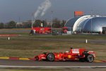 Edoardo Piscopo beim Test in Fiorano