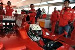 Edoardo Piscopo beim Test in Fiorano