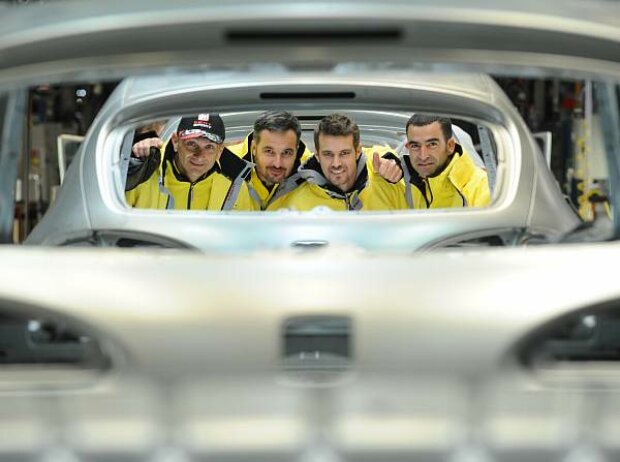 Titel-Bild zur News: Yvan Muller und seine SEAT-Teamkollegen