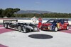 Bild zum Inhalt: Loeb im 908 HDi, Sarrazin im C4 WRC