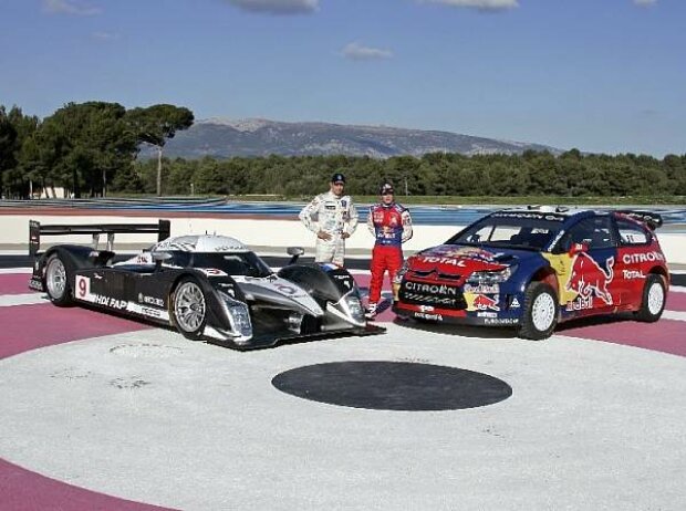 Titel-Bild zur News: Stéphane Sarrazin und Sébastien Loeb