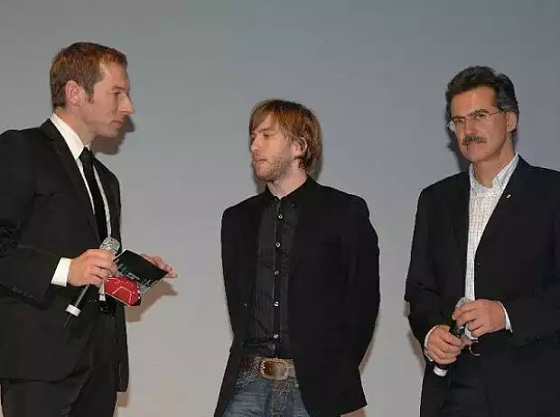 Markus Othmer, Nick Heidfeld und Mario Theissen Titel-Bild zur News: Markus Othmer, Nick Heidfeld und Mario Theissen