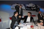 Robert Kubica (BMW Sauber F1 Team) und Alex Zanardi