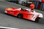 Michael Schumacher (Ferrari) im Rennkart