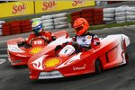 Vorjahressieger Michael Schumacher vor Felipe Massa (Ferrari) 