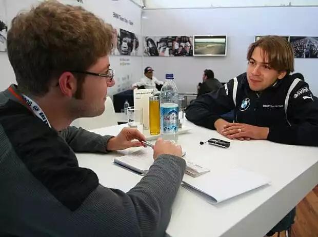 Redakteur Stefan Ziegler und Augusto Farfus Titel-Bild zur News: Redakteur Stefan Ziegler und Augusto Farfus