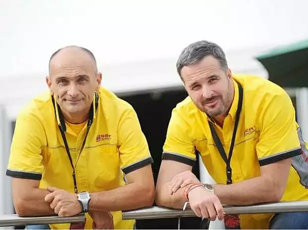 Gabriele Tarquini und Yvan Muller Titel-Bild zur News: Gabriele Tarquini und Yvan Muller