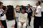 Philipp Eng musste nach seinem Formel-1-Debüt-Test Haare lassen