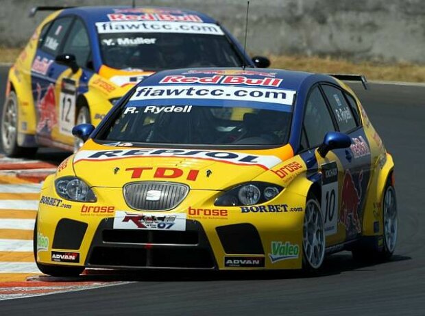 Rickard Rydell und Yvan Muller Rickard Rydell und Yvan Muller