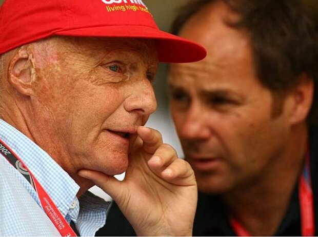 Titel-Bild zur News: Niki Lauda und Gerhard Berger