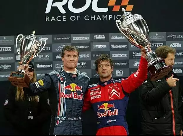David Coulthard und Sébastien Loeb Titel-Bild zur News: David Coulthard und Sébastien Loeb