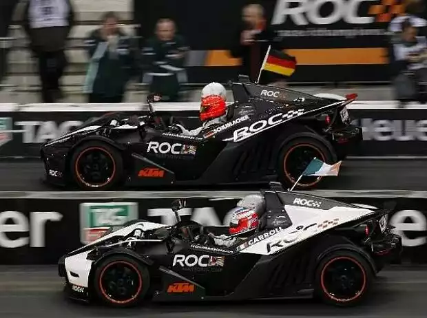 Adam Carroll Michael Schumacher Titel-Bild zur News: Adam Carroll Michael Schumacher