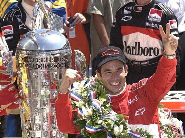 2002 Helio Castroneves Indy 500 zweiter Sieg