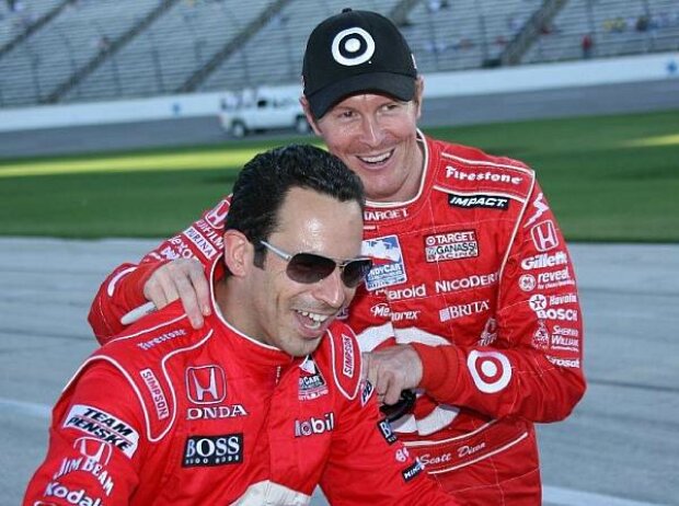 Helio Castroneves Scott Dixon