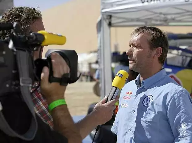 Medien bei der Rallye Dakar Titel-Bild zur News: Medien bei der Rallye Dakar