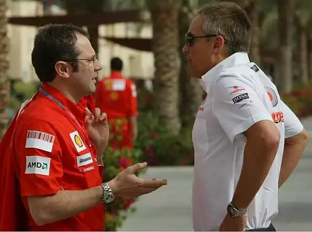 Stefano Domenicali (Teamchef) und Martin Whitmarsh (Geschäftsführer) Titel-Bild zur News: Stefano Domenicali (Teamchef) und Martin Whitmarsh (Geschäftsführer)