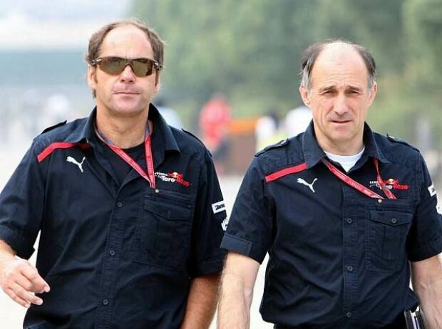 Gerhard Berger und Franz Tost