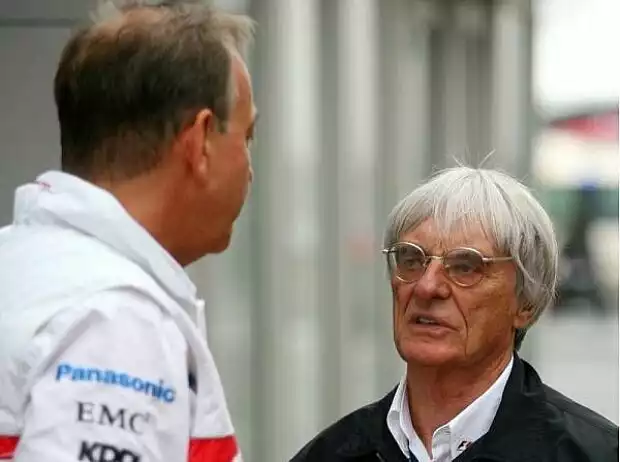 John Howett und Bernie Ecclestone Titel-Bild zur News: John Howett und Bernie Ecclestone