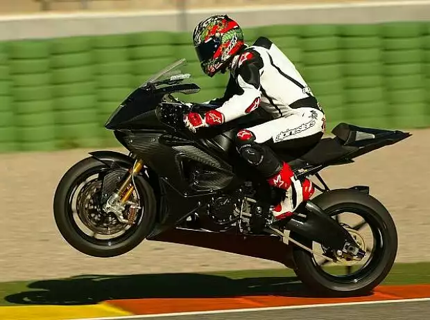 Troy Corser BMW Valencia Titel-Bild zur News: Troy Corser BMW Valencia