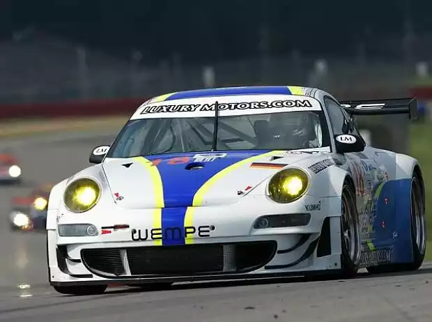 VICI Marc Basseng Porsche 911 GT3 RSR ALMS Titel-Bild zur News: VICI Marc Basseng Porsche 911 GT3 RSR ALMS