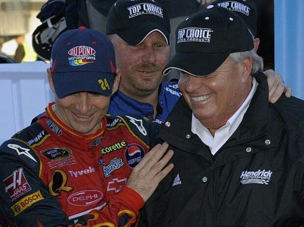 Jeff Gordon Rick Hendrick Jeff Gordon Rick Hendrick