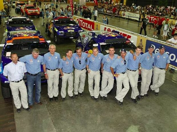 Titel-Bild zur News: Volkswagen-Team Dakar 2009