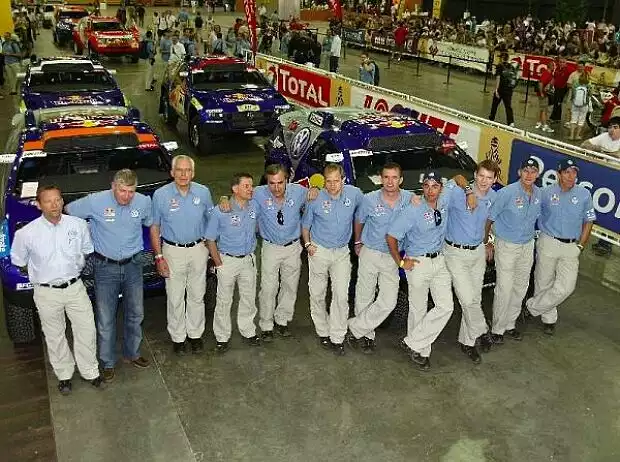 Volkswagen-Team Dakar 2009 Titel-Bild zur News: Volkswagen-Team Dakar 2009