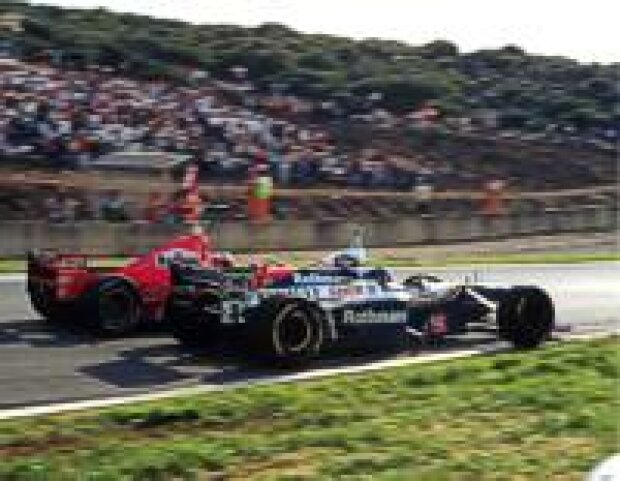 Schumacher und Villeneuve