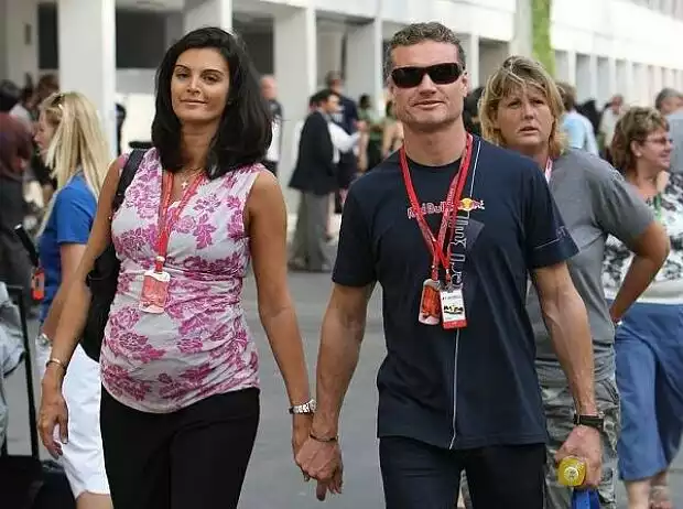 Titel-Bild zur News: David Coulthard und Karen Minier