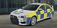 Bild zum Inhalt: Polizei verstärkt sich mit Mitsubishi Lancer Evolution