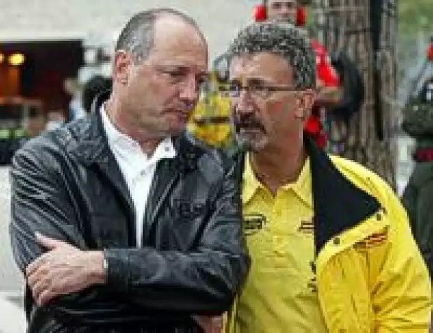 Titel-Bild zur News: Ron Dennis und Eddie Jordan
