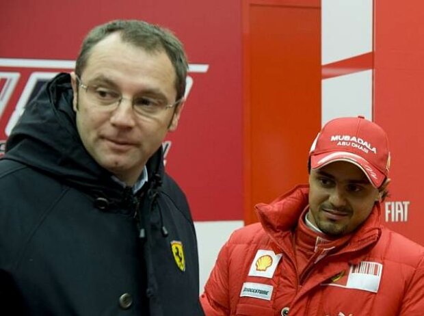 Titel-Bild zur News: Stefano Domenicali und Felipe Massa