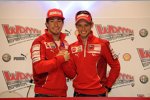  Nicky Hayden und Casey Stoner