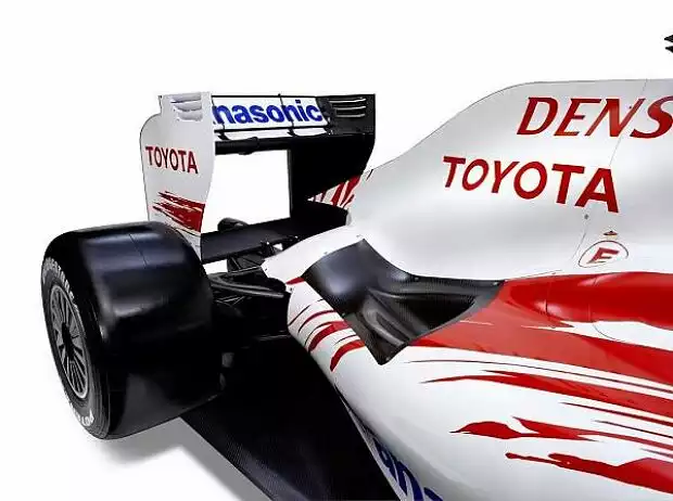 Heck des Toyota TF109 Titel-Bild zur News: Heck des Toyota TF109