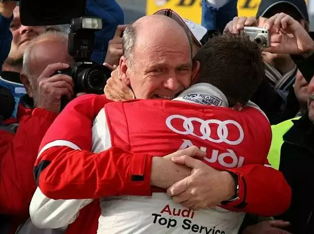 Wolfgang Ullrich und Timo Scheider Titel-Bild zur News: Wolfgang Ullrich und Timo Scheider