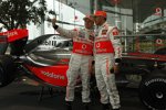 Heikki Kovalainen und Lewis Hamilton (McLaren-Mercedes)