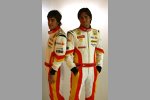 Fernando Alonso und Nelson Piquet Jr. (Renault) 