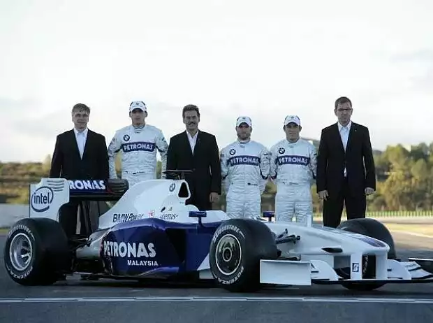 BMW Sauber F1.09 Valencia Titel-Bild zur News: BMW Sauber F1.09 Valencia