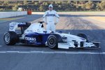 Robert Kubica (BMW Sauber F1 Team) und der neue BMW Sauber F1.09