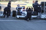 Robert Kubica (BMW Sauber F1 Team) beginnt die erste Runde im BMW Sauber F1.09