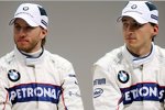 Nick Heidfeld und Robert Kubica (BMW Sauber F1 Team) 