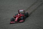 Kimi Räikkönen (Ferrari) auf Abwegen