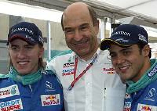 Heidfeld, Sauber, Massa