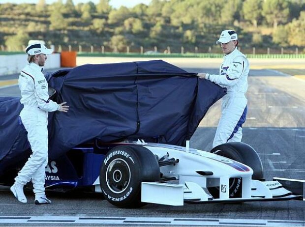 Nick Heidfeld und Robert Kubica Nick Heidfeld und Robert Kubica