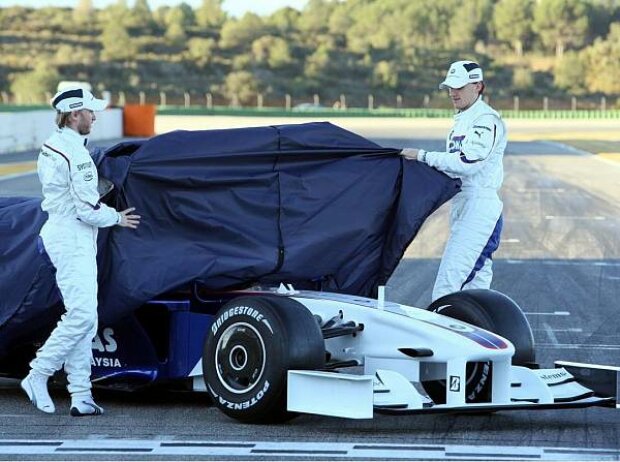 Nick Heidfeld und Robert Kubica 