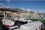 Servicepark im Hafen von Monte Carlo