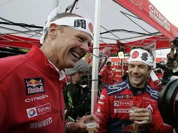 Olivier Quesnel und Sébastien Loeb Titel-Bild zur News: Olivier Quesnel und Sébastien Loeb