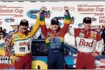 1997: 1-2-3, Hendrick-Dominanz von Terry Labonte (li.) Jeff Gordon (mi.) und Ricky Craven