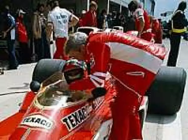 Emerson Fittipaldi und Teddy Mayer Titel-Bild zur News: Emerson Fittipaldi und Teddy Mayer